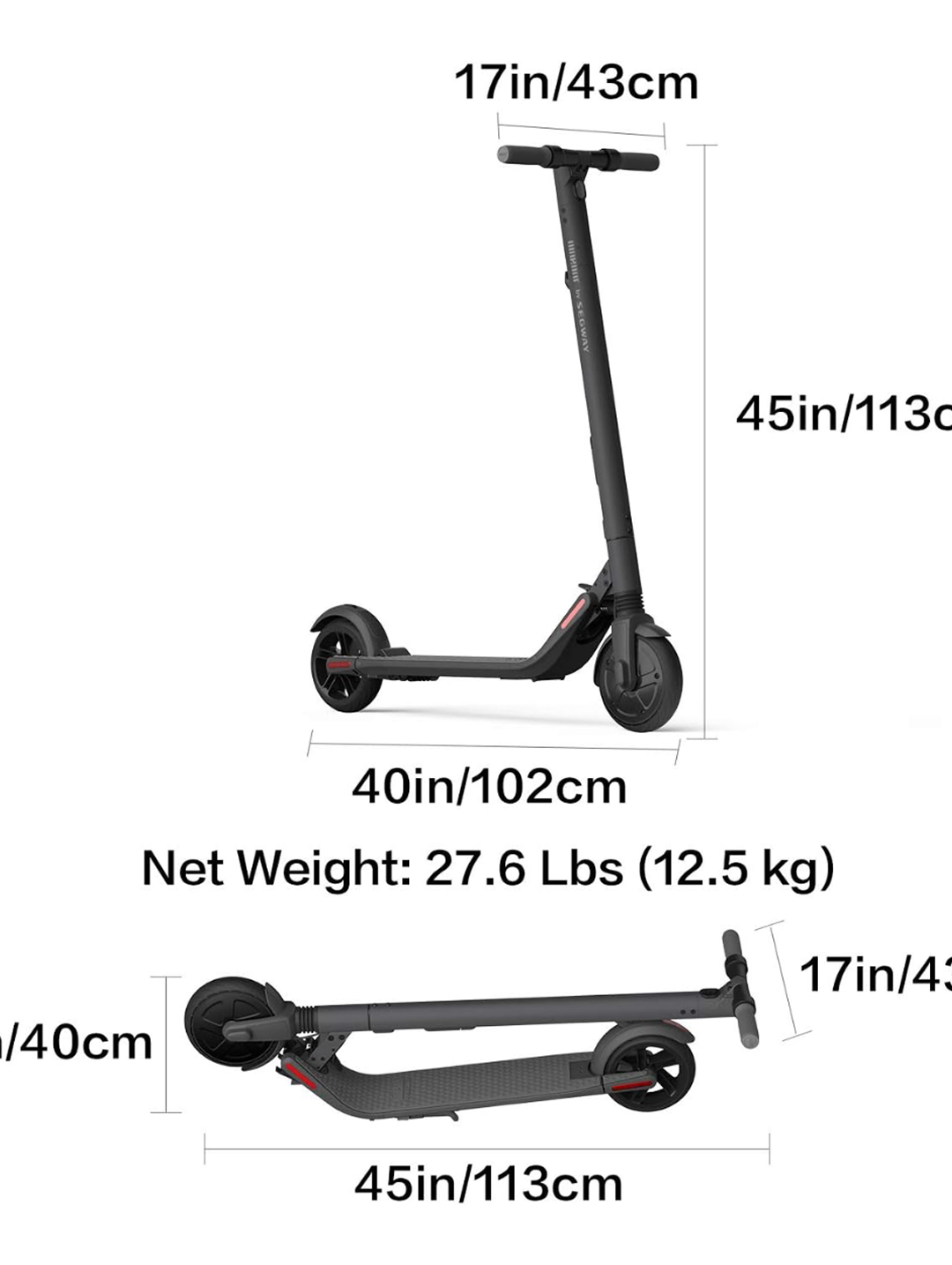 Patineta adulto Kick Scooter E22